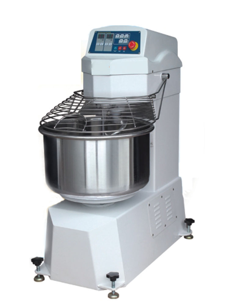 Double speed spiral mixer