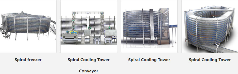 cooling spiral tower