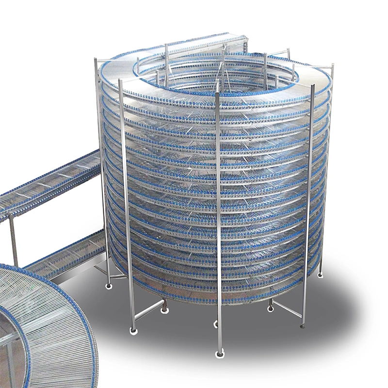 Spiral cooling tower