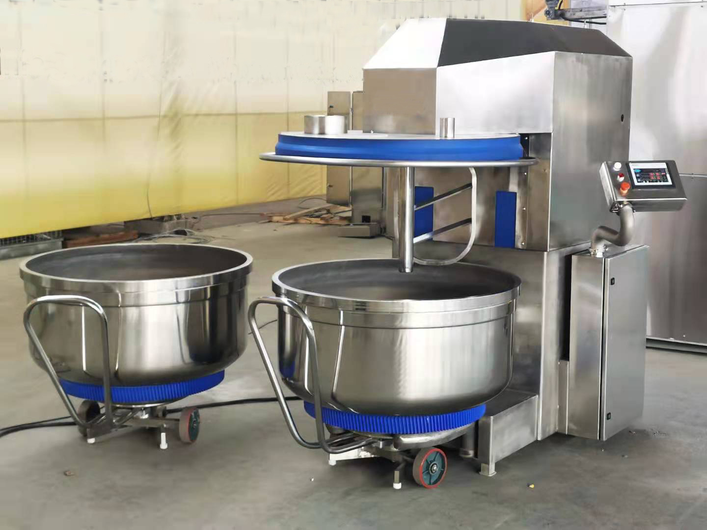 clamp type removeable bowl spiral mixer